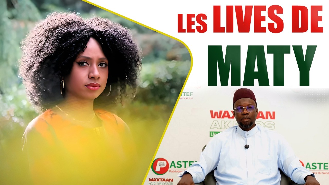 🔴[ EN DIRECT ] LES LIVES DE MATY FALL : Sortie de Sonko  Toni ay fénamSortie de Sonko  toni ay fénam