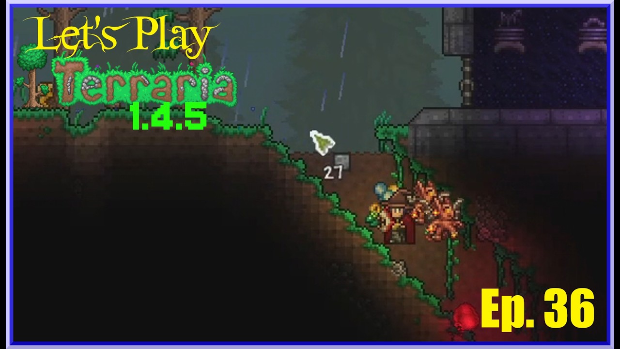 Terraria 1.4.5 - Episode 36 - Fixing A Build and A Secret Tunnel