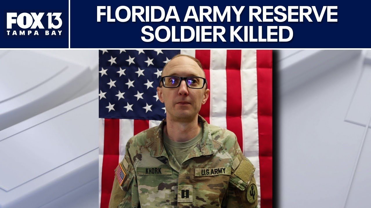 Florida Army Reserve soldier remembered after deadly Iranian strike on Kuwait
