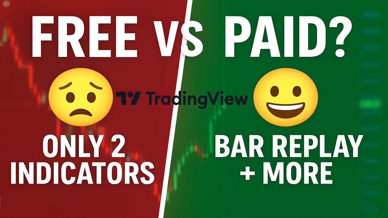 Do You Really Need a Paid TradingView Plan? (Free vs Paid Explained + Workarounds)