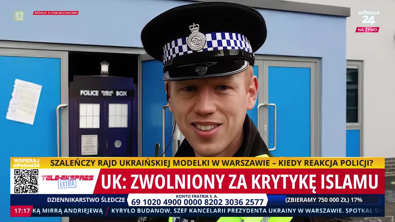 Policjant zwolniony za krytykę islamu po roku wygrał w sądzie!