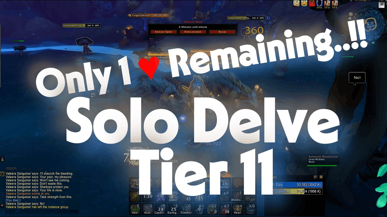 Solo Delve Tier 11 - Is it to difficult?