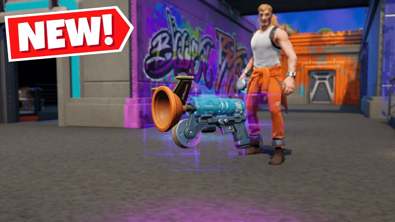 Fortnite NEW Grapple Glider NOW In-Game!