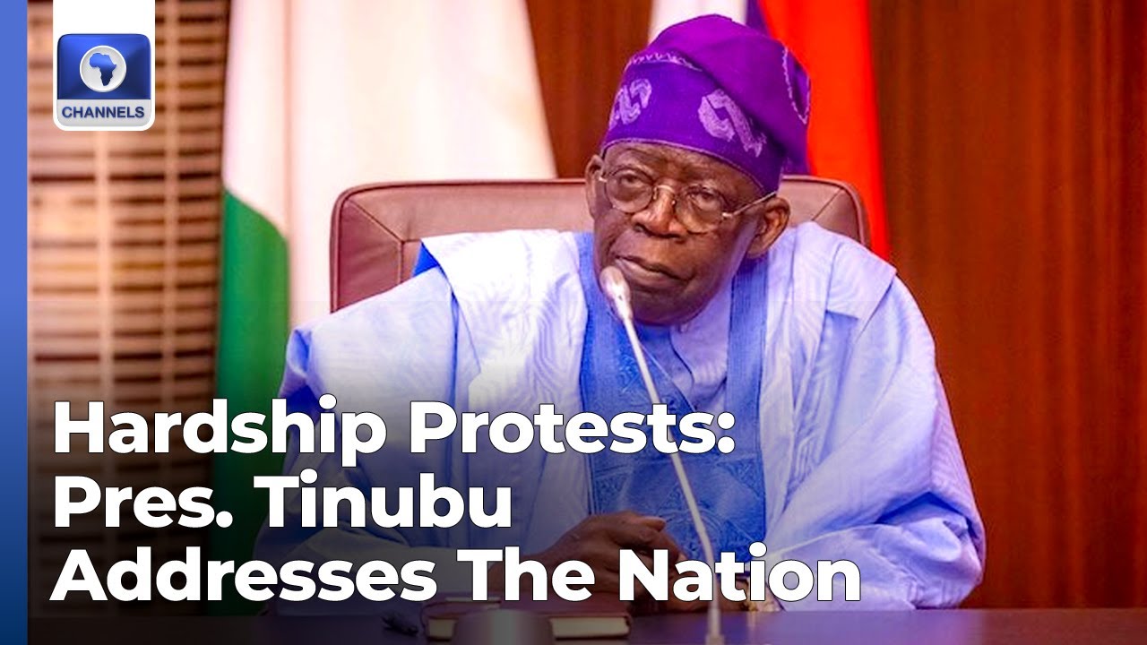 President Tinubu Addresses Nigerians Amid Protests