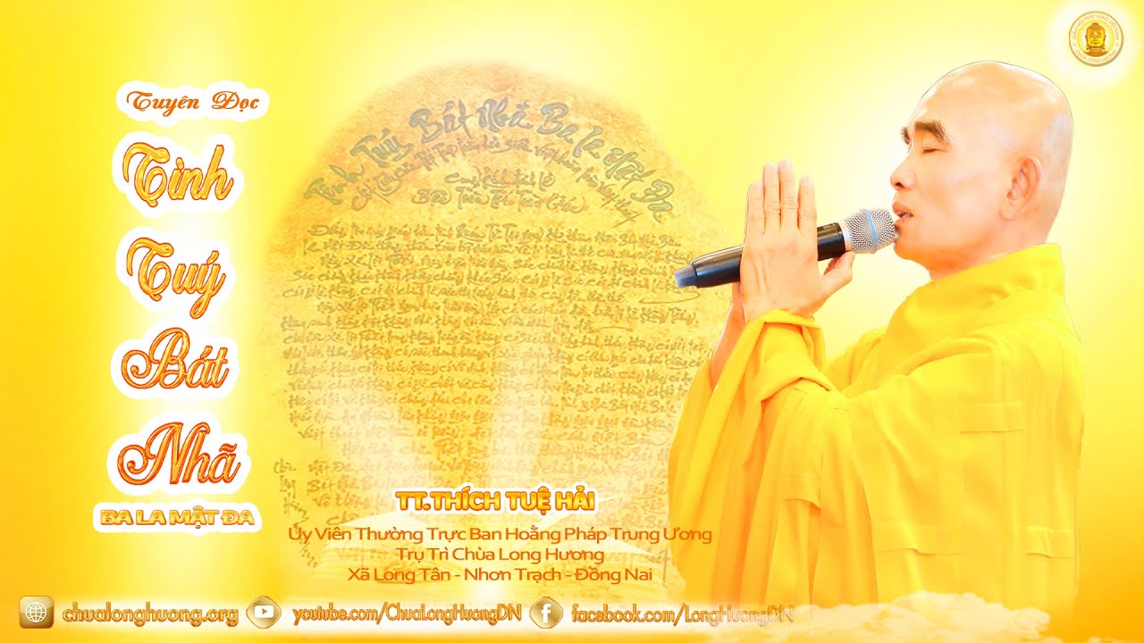 Tinh Túy Bát Nhã Ba La Mật Đa - TT. Thích Tuệ Hải tuyên đọc - Chùa Long Hương