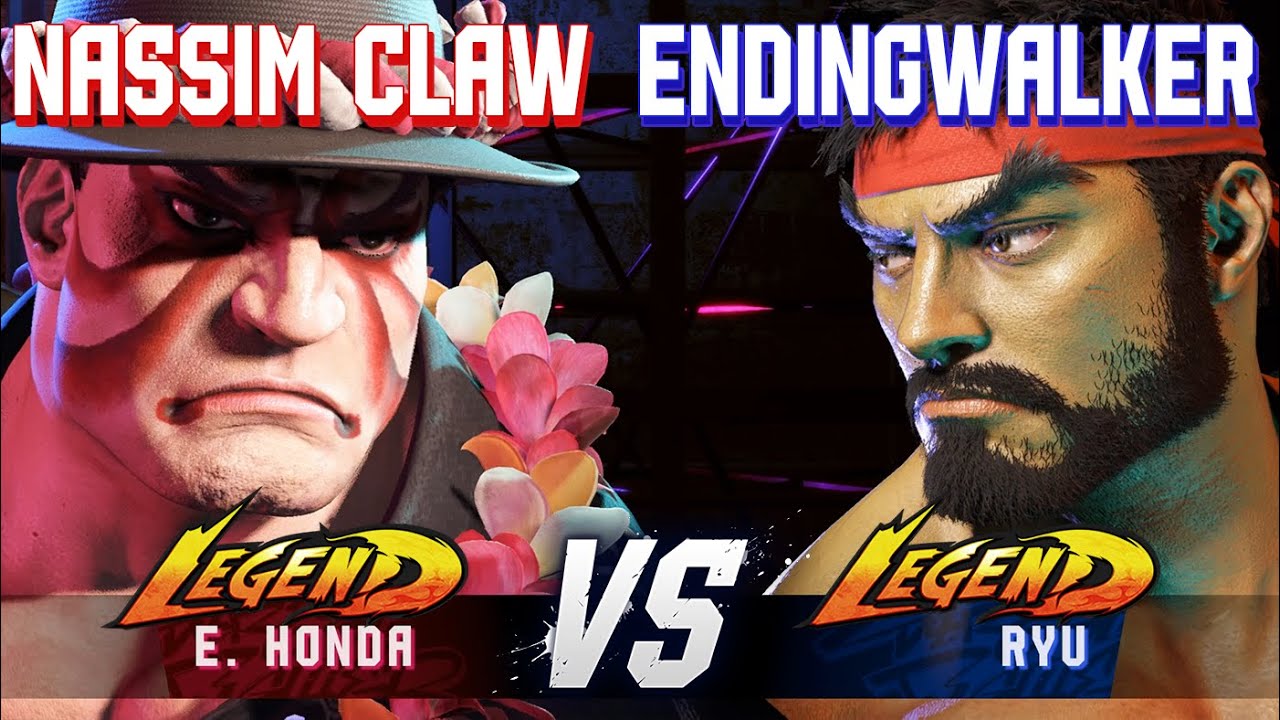 SF6 ▰ NASSIM CLAW (E.Honda) vs ENDINGWALKER (Ryu) ▰ High Level Gameplay