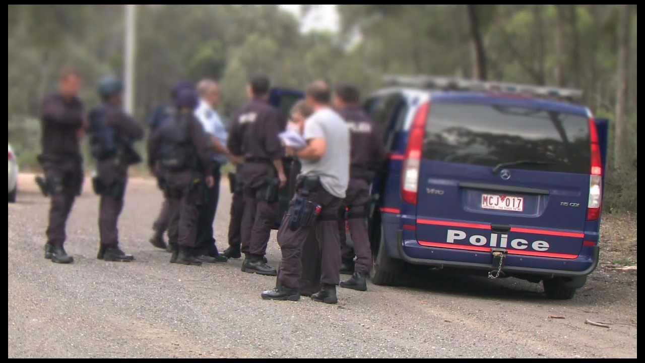 Siege in the Whipstick Forest near Bendigo Christmas Day 2011