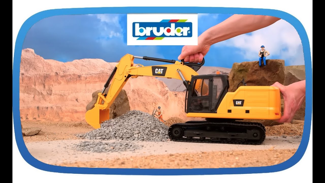 Bruder Toys 02484 Cat Excavator