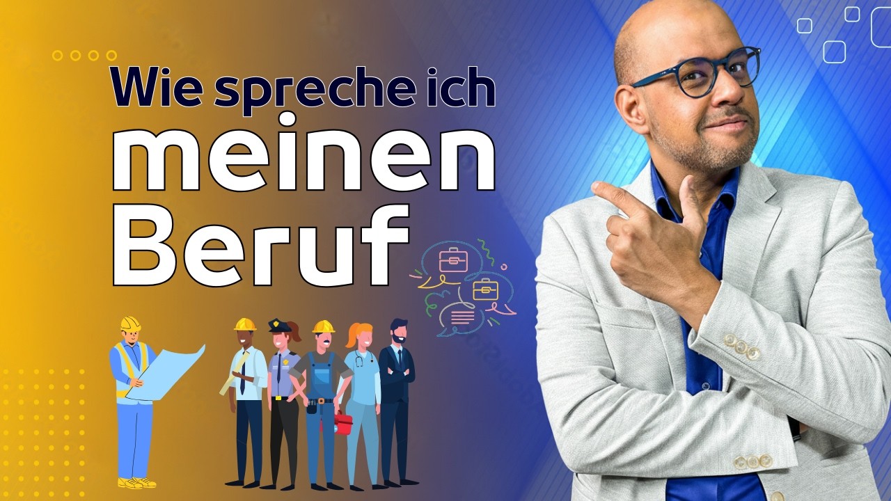 019 - A2 - Wie spreche ich über meinen Beruf  كيف اتحدث عن مهنتي باللغة الالمانية