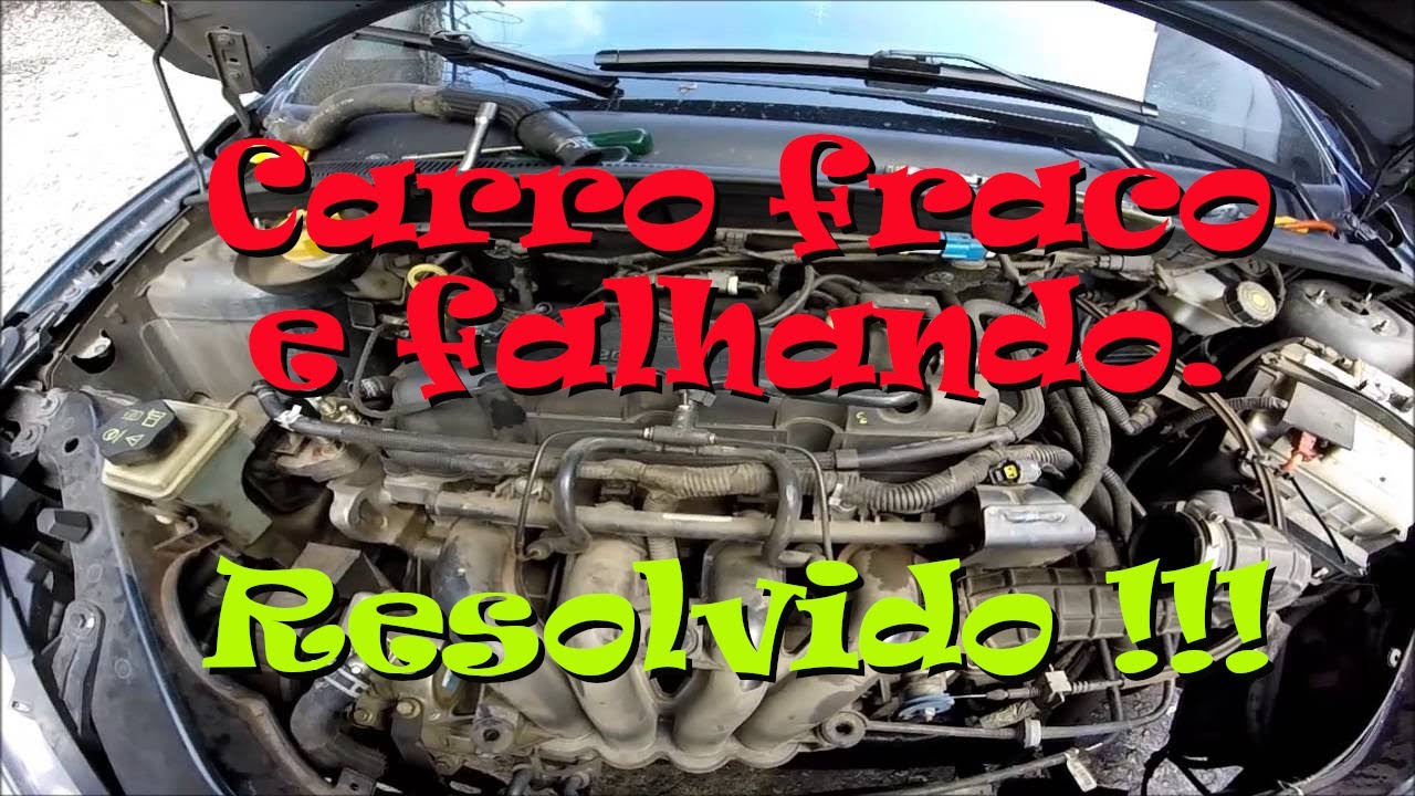 Carro fraco e falhando - Ford Fiesta Rocam