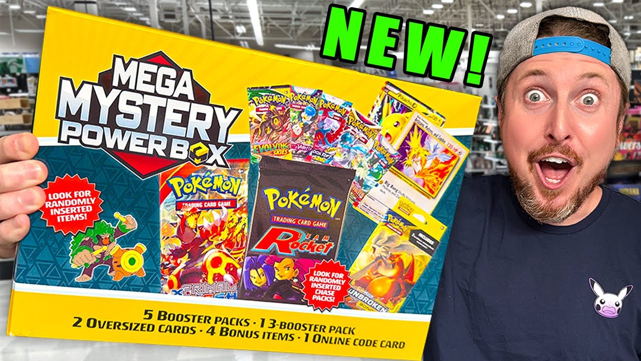 Я нашел набор CHASE в НОВОЙ коробке Mega Pokemon Mystery Box!