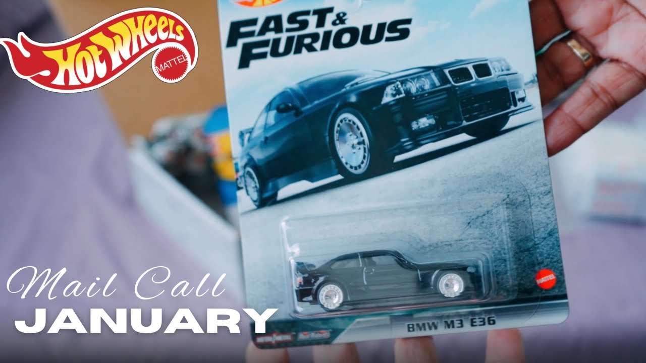 В нашей первой рассылке HotWheels Mail Call of 2026 года преобладают модели BMW.