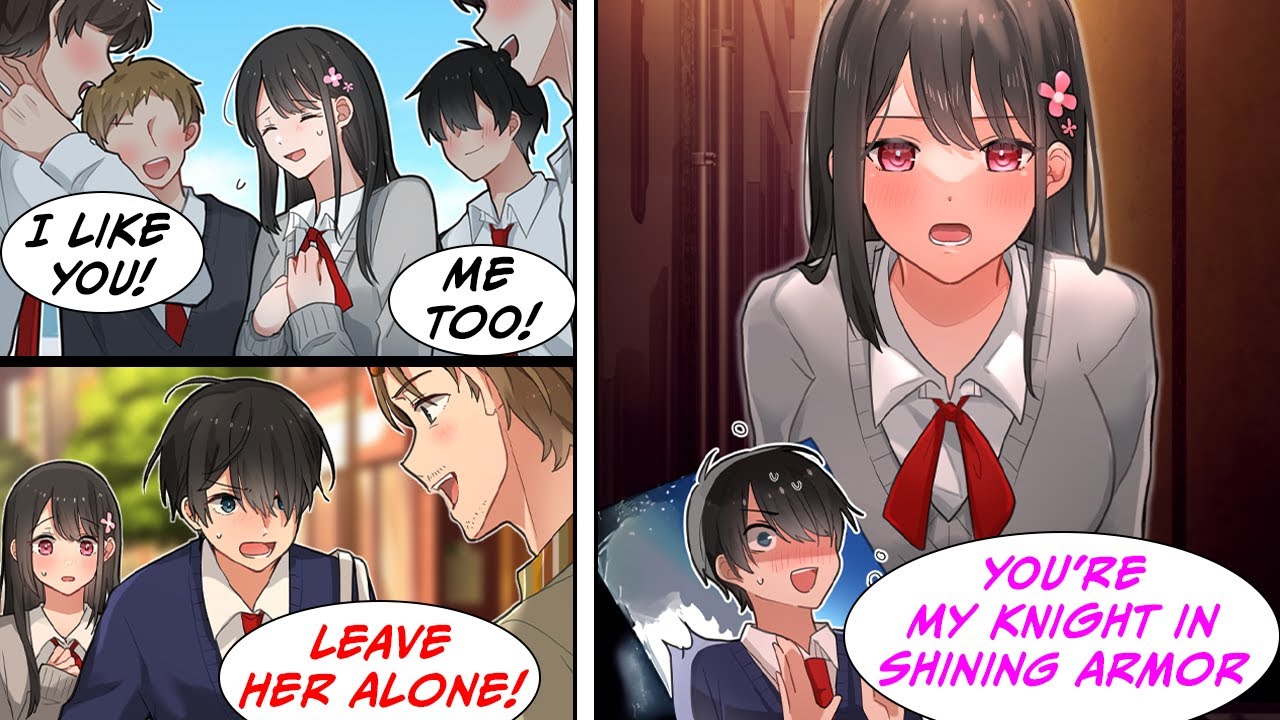 [Manga Dub] I saved the popular girl from a stalker scout, and now she thinks we were meant to be!?