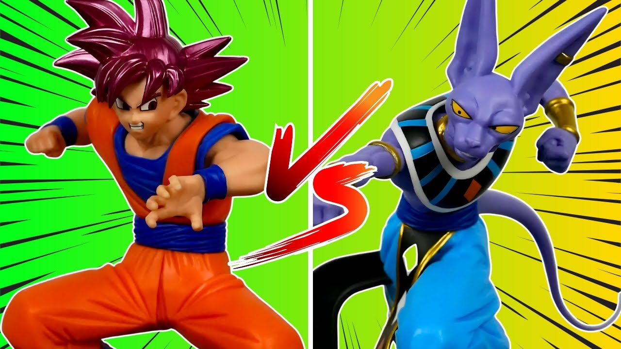 Why You Should Buy These NEW Goku & Beerus Figures | Match Makers SSJ God Goku VS Beerus