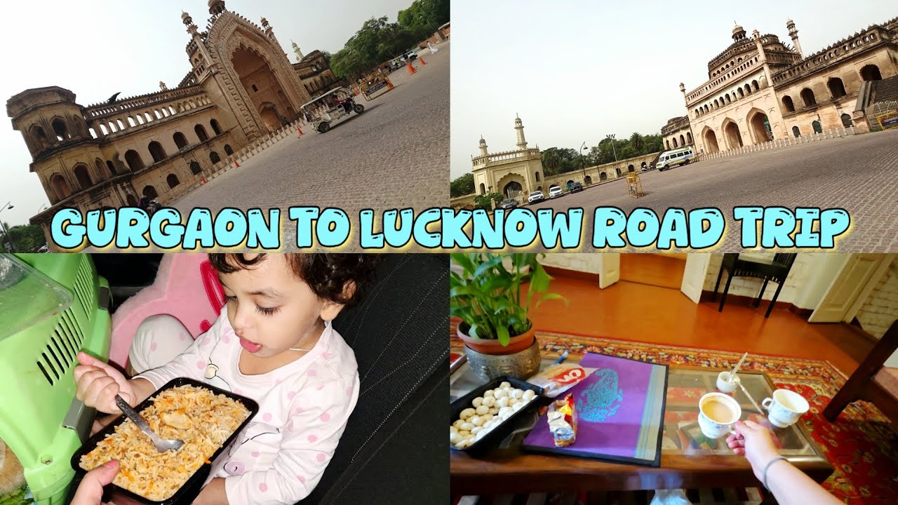 🚗✨ Gurgaon to Lucknow Family Road Trip Begins via Yamuna Expressway | Agra&ndash;Lucknow Expressway 🛣️💛
