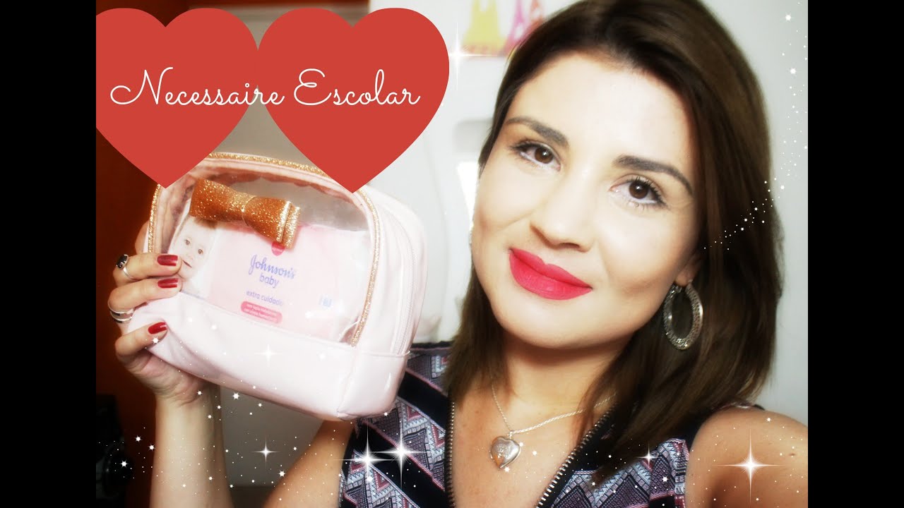 O que levar na NECESSAIRE ESCOLAR?  Professora Suzana