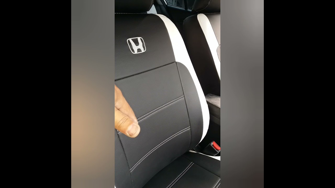 Instalação Capas de Couro sintético #Honda City