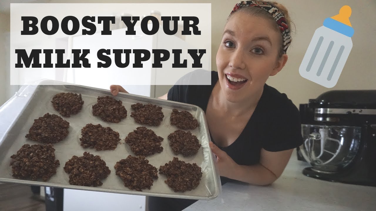 DIY LACTATION COOKIES / HOW TO BOOST YOUR BREAST MILK SUPPLY