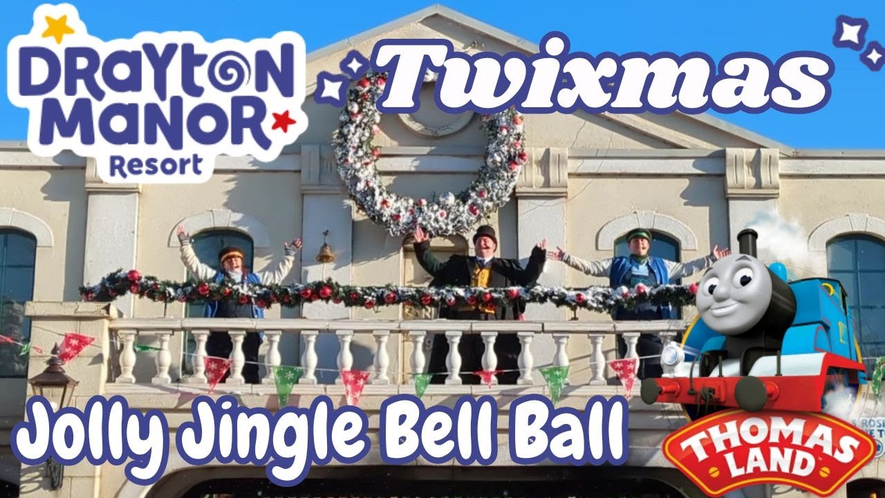 New Year's Jolly Jingle Bell Ball in Thomas Land Twixmas 2024 at Drayton Manor Resort