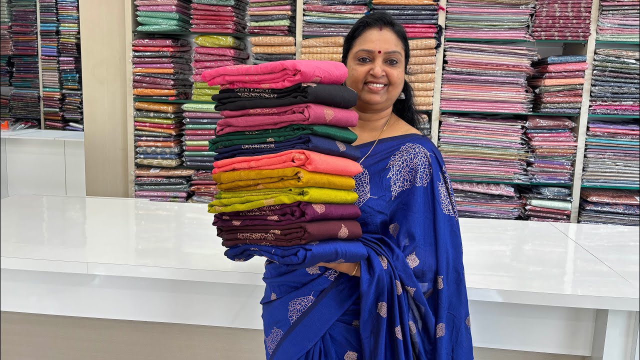 499 മാത്രം വരുന്ന അടിപൊളി Partywear Sarees 12 Shadesilll