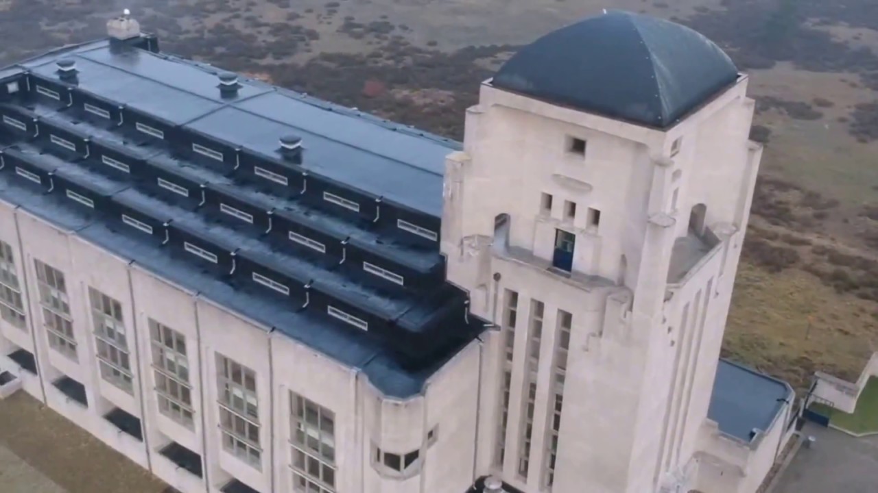 Radio Kootwijk. The Netherlands. Drone dichtbij !!!
