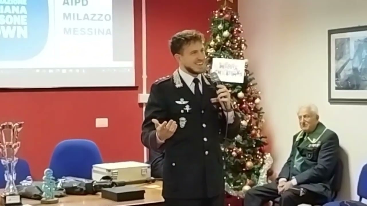Si é svolta a Milazzo la consueta festa di Natale dell' AIPD Milazzo Messina