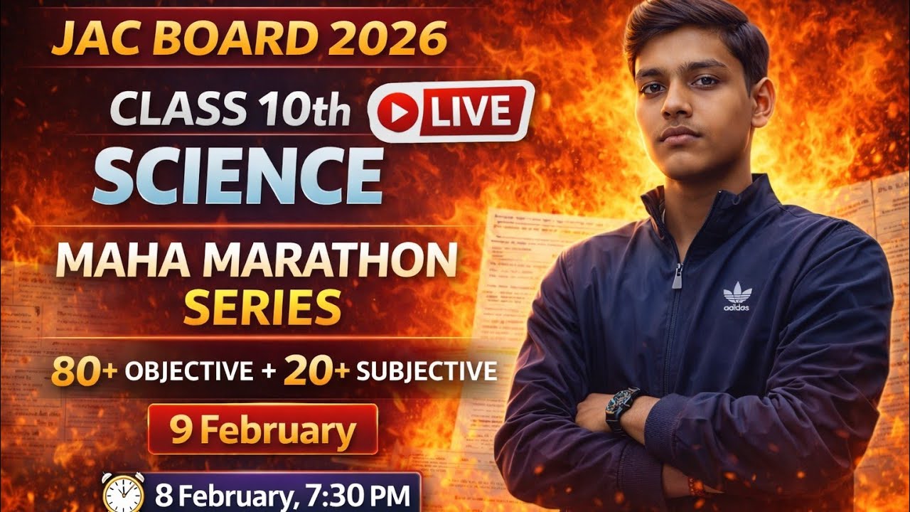 Class 10 Science 🔴 LIVE | Maha Marathon