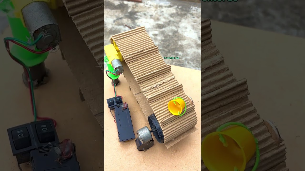 How to work Escalator in bridge &bull; Science Project