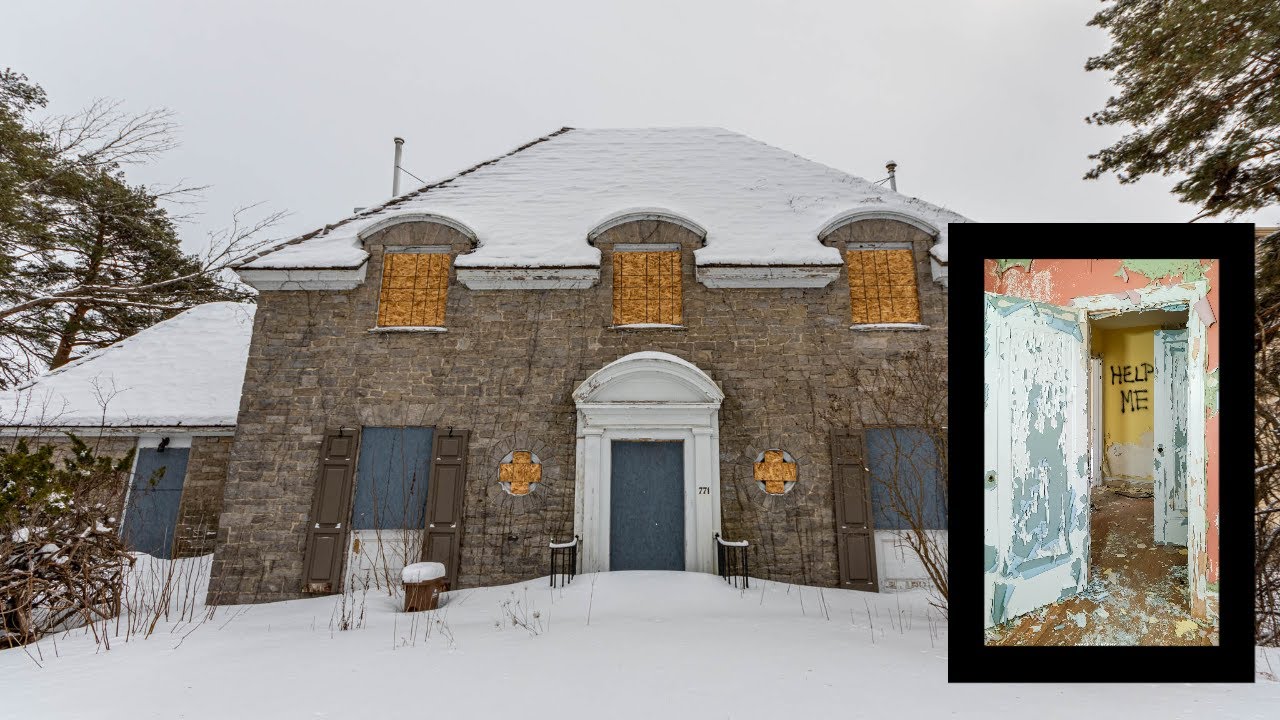 Beautiful Stone Abandoned Mansion Built in 1937