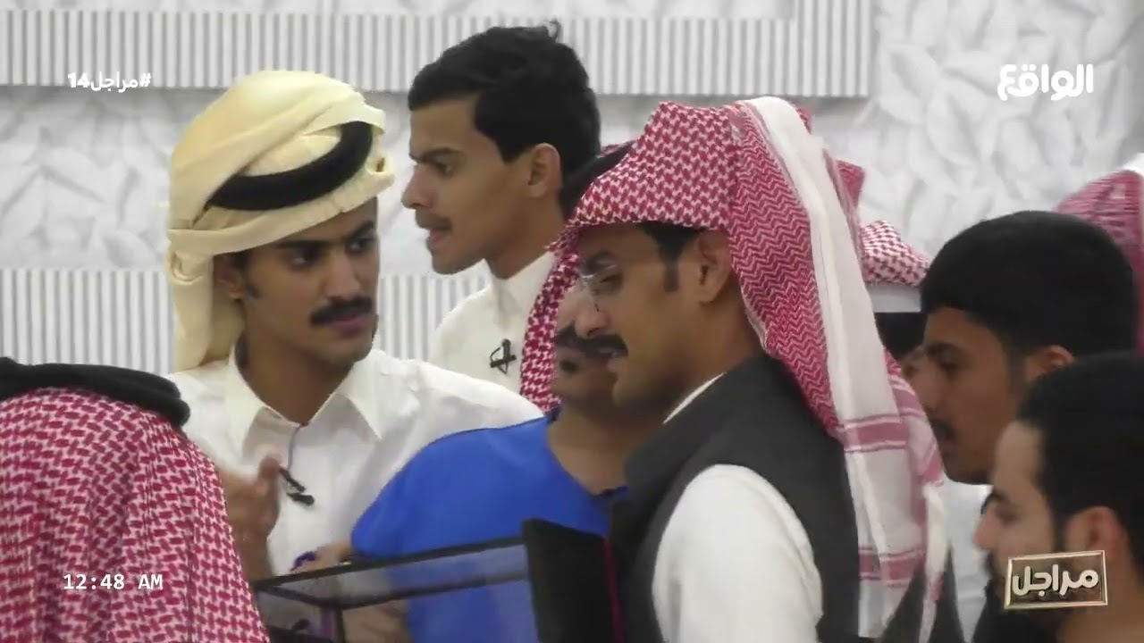 تأثر عبدالله العلياني عند شكره لوالدته والغاء فقرة النقد بسبب فرحة المتسابقين(مراجل14)