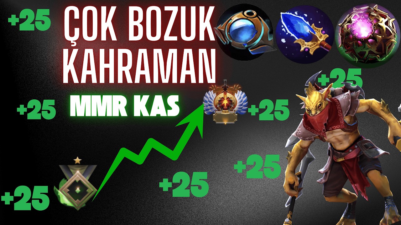 BU KAHRAMANI OYNA MMR KAS ! - Kazanmayı Seviyorsan Bu Videoyu İzle - DOTA 2 BOUNTY HUNTER REHBERİ