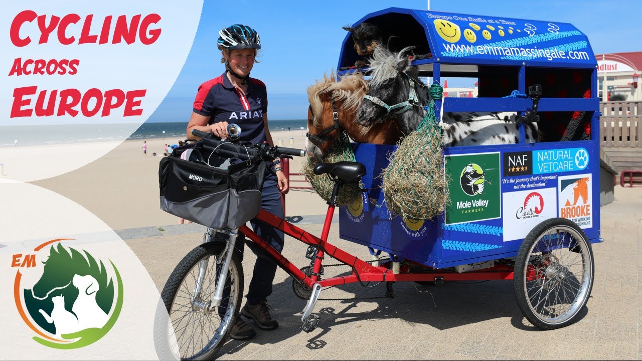 Cycling Across Europe with 2 Ponies & my Dog in tow!