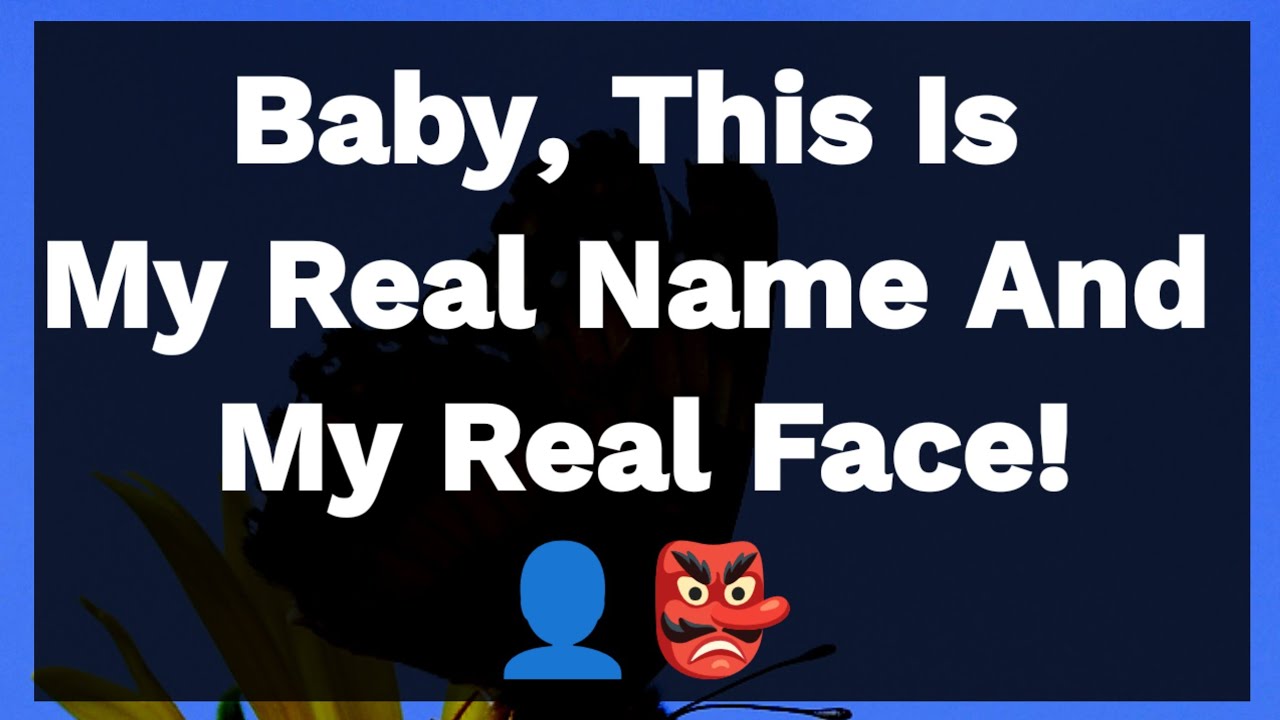 Dm to DF 🥰💌🌹 || Baby, This Is My Real Name And My Real Face!👤👺💌 || Love Letter💌🥰🫂🌹