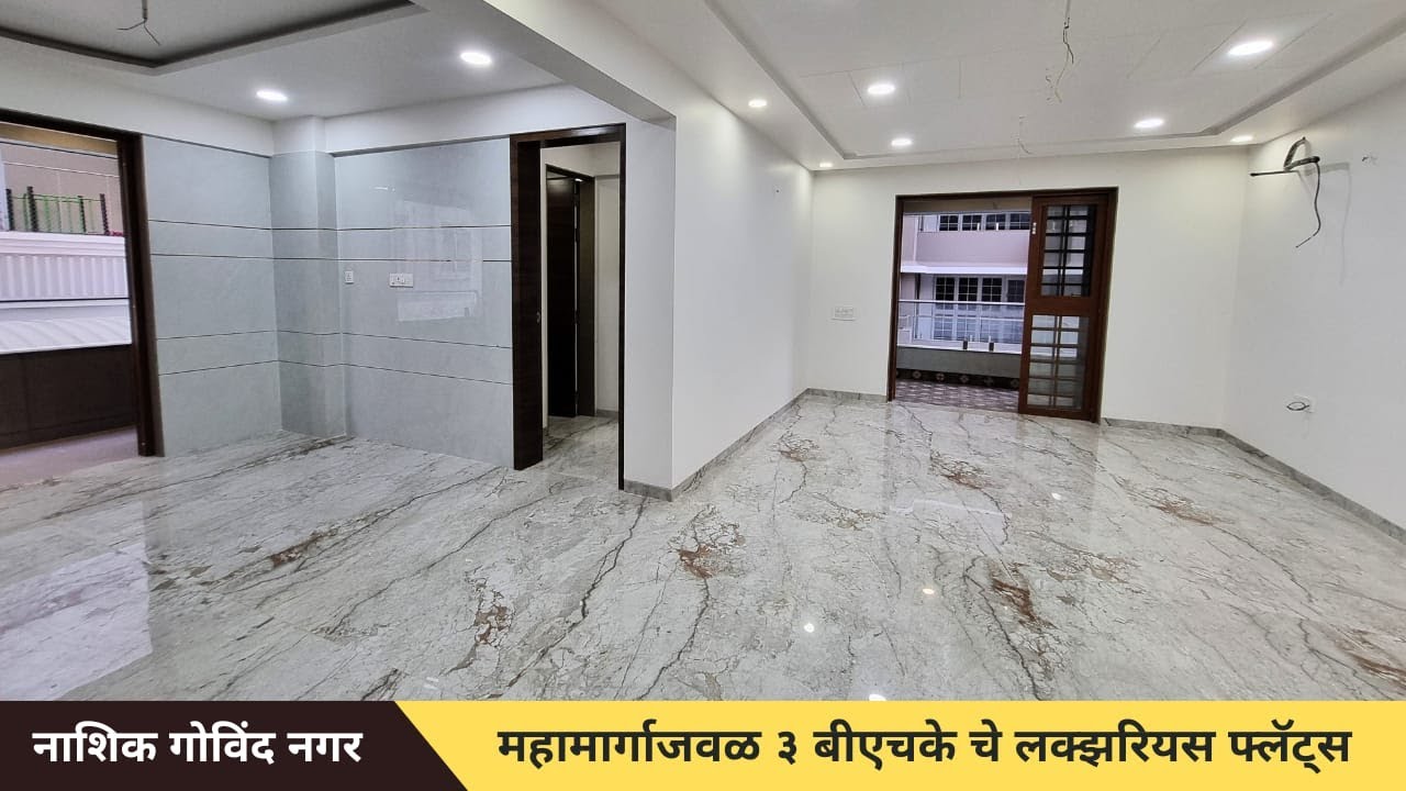 Exclusive 3 BHK Luxury 1750 Sqft | Apartment for Sale | High Street, Nashik Smart City! 🌟