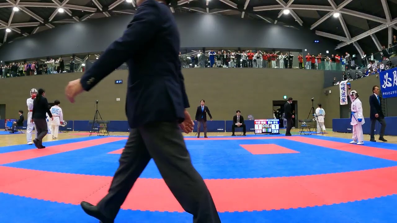 女子団体組手3人制北関東決勝戦 東洋大学附属牛久高等学校 県立宇都宮商業高等学校 第34回関東高等学校空手道選抜大会