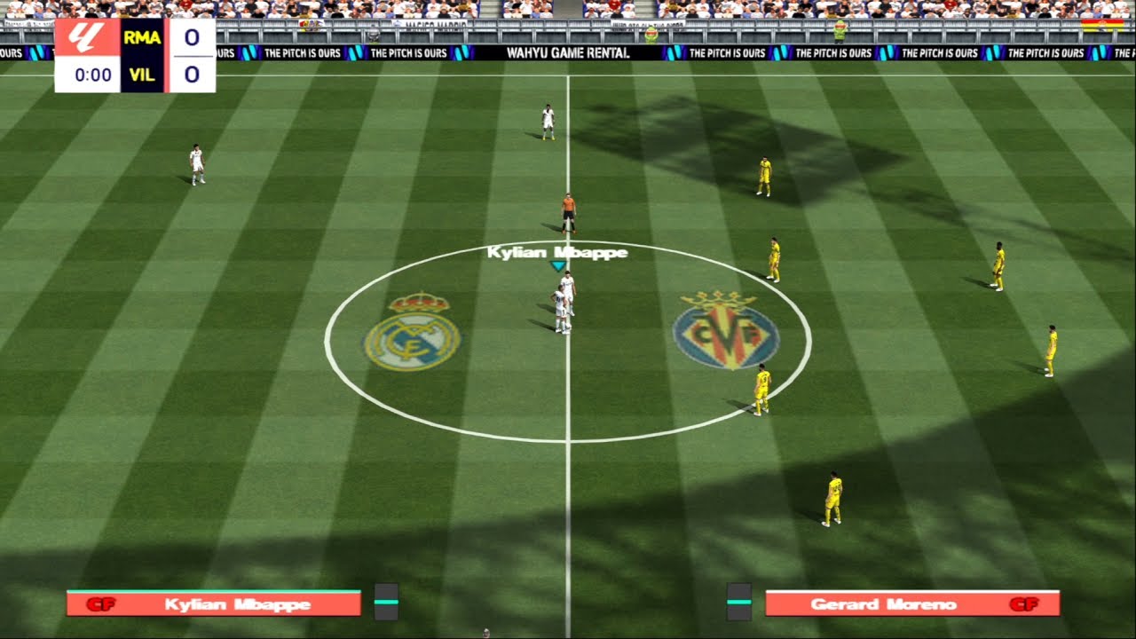 Villareal vs Real Madrid | PES 2026 PS2 New Update