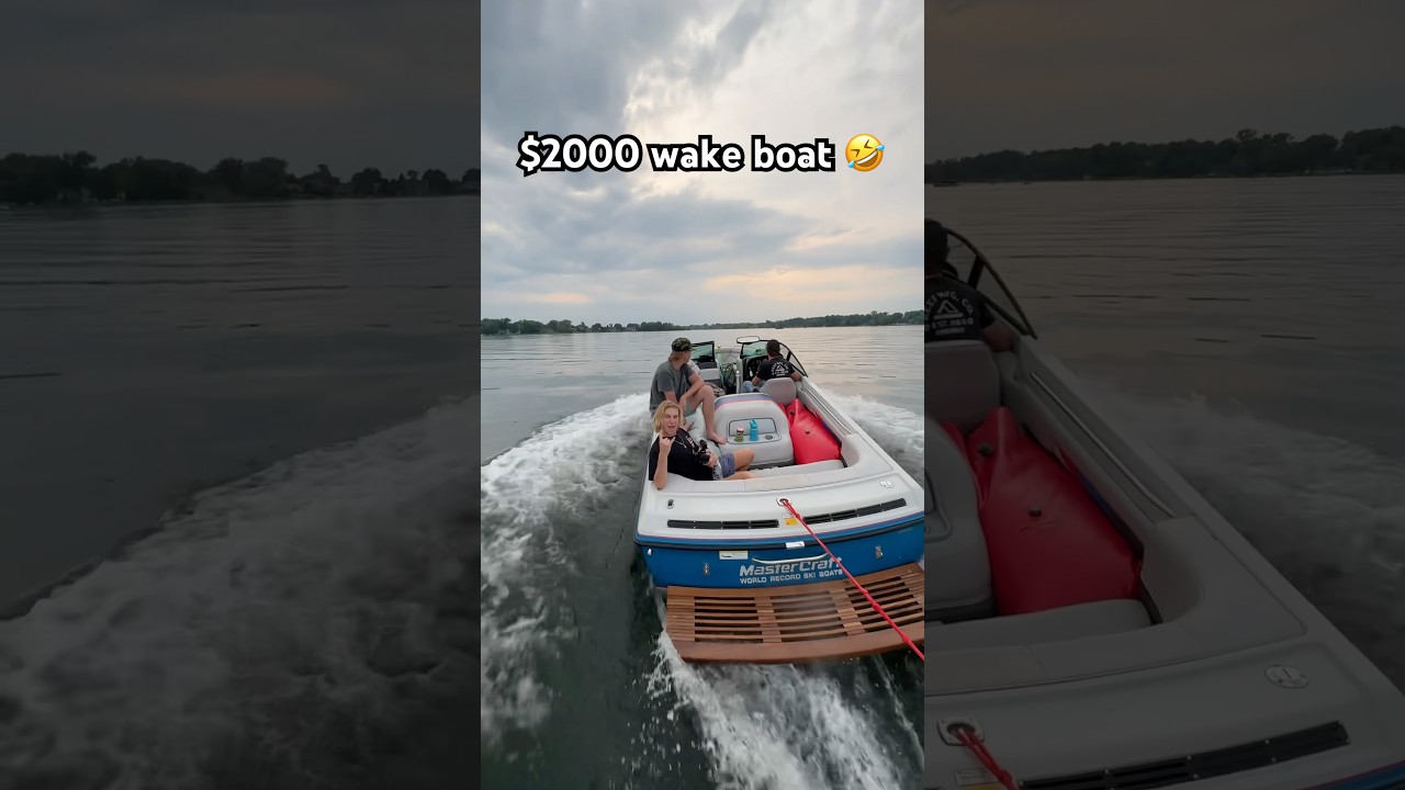 When people say their wake is too small to wakesurf 🤣