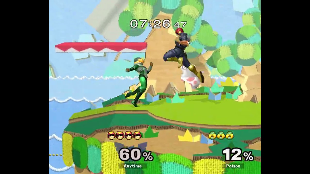 [ass] 174 - Melee Singles WR1 — Poison ⟮Sheik⟯ vs Anytime ⟮Falcon⟯