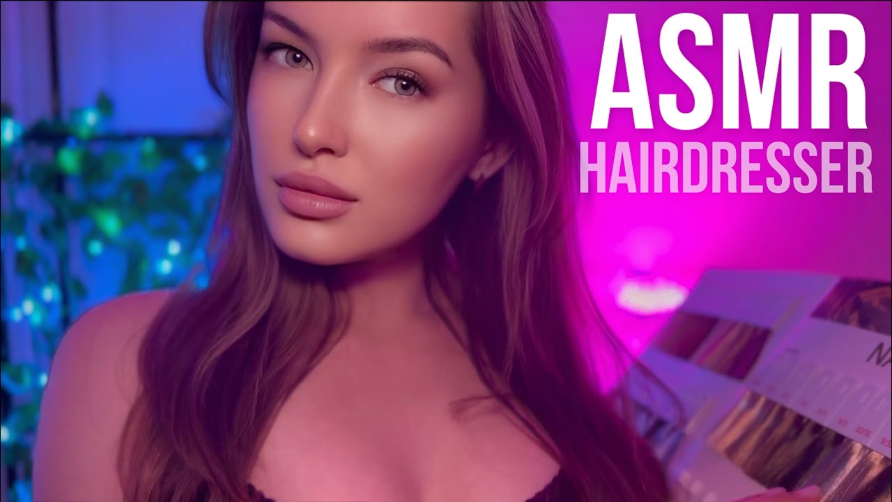 АСМР Нежный Осмотр у Парикмахера Салон Красоты ASMR Hairdresser 