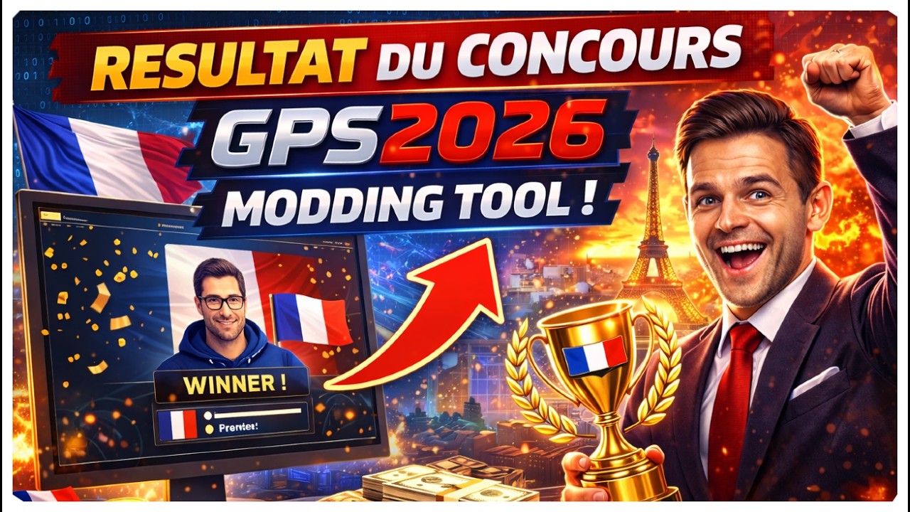 💬 Résultat du concours GPS2026 Modding-Tool !