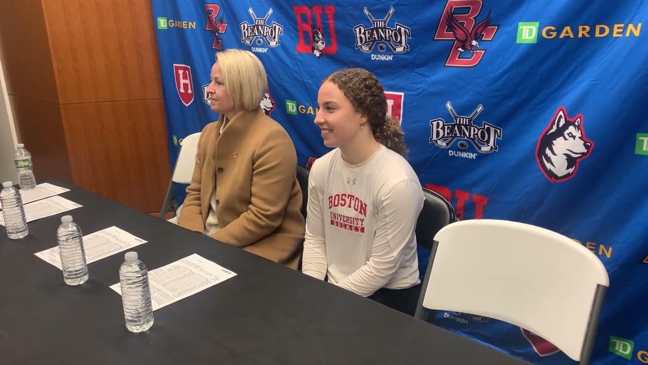 Coach Watchorn / Lilli Welcke Postgame - 2024 Beanpot Semifinals