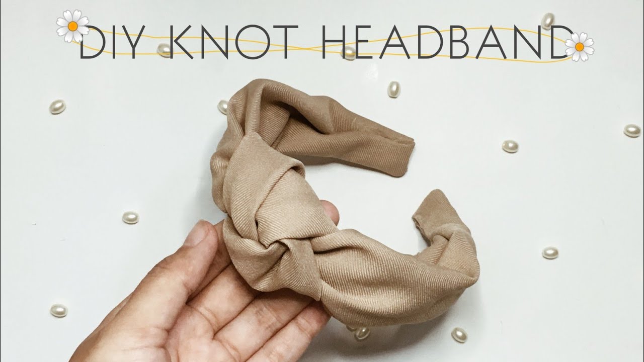 DIY Knot Headband | Tutorial Knotted Headband