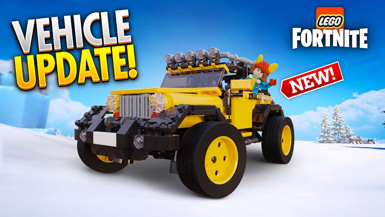 Lego Fortnite Best Vehicles, Builds & Funny Moments #5