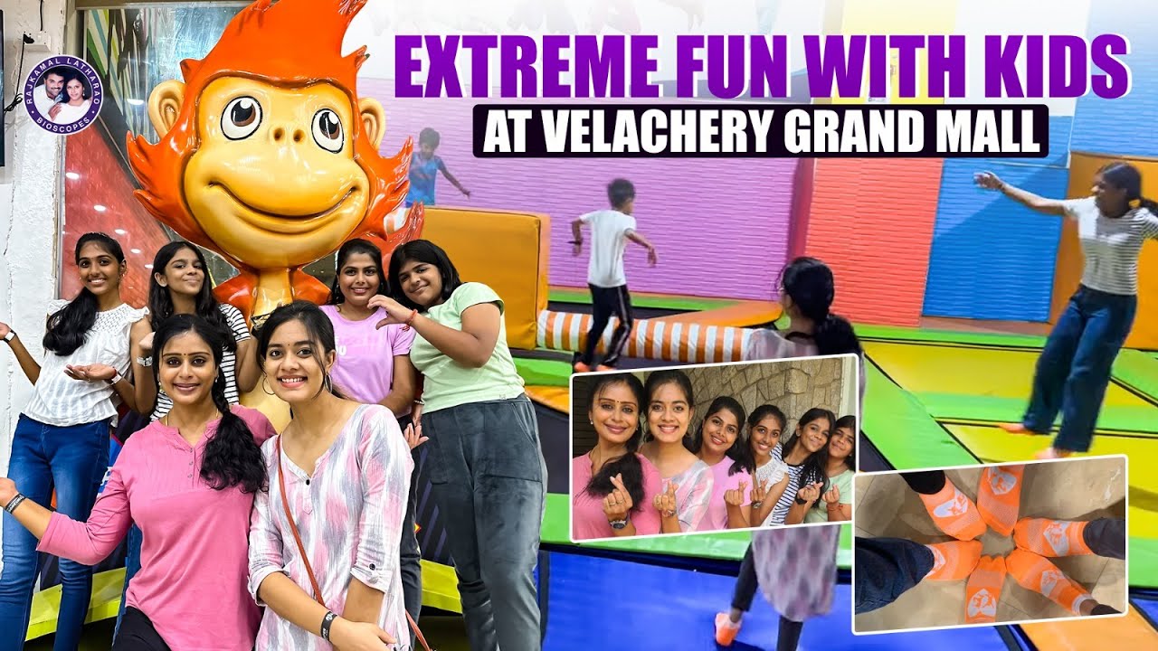 Extreme Fun with Kids at Velachery Grand Mall | Rajkamal Latha Rao