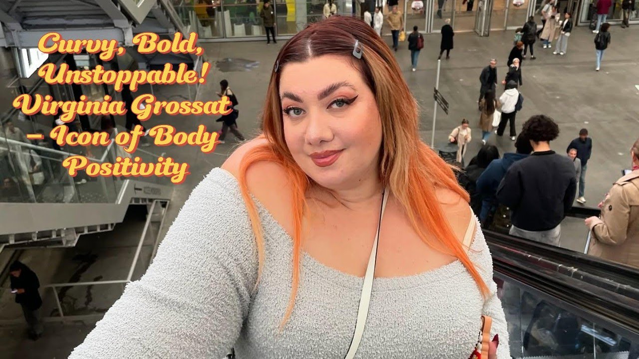Virginia Grossat French Plus Size Model Redefining Fashion ❤️