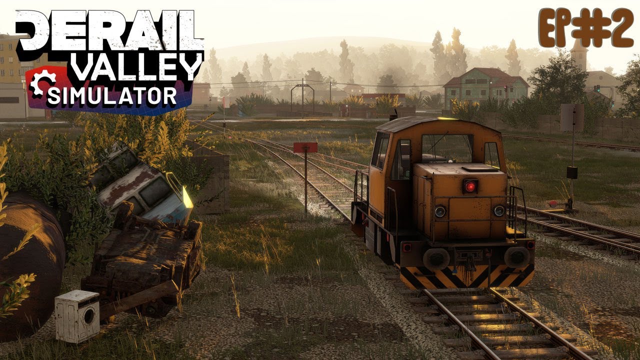 Shunting with De-2 | Derail Valley Simulator | PCVR | Ep-2