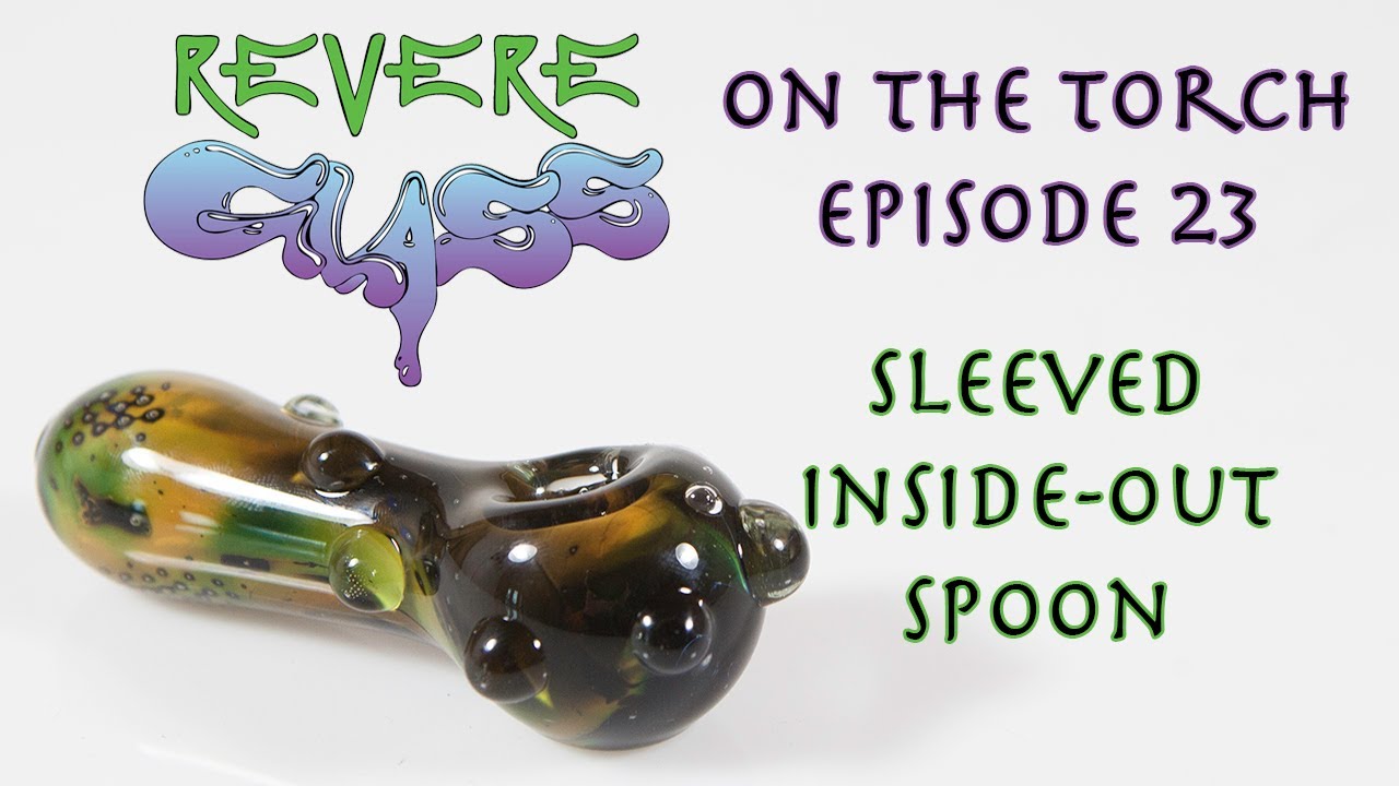 How to Blow a Glass Pipe (Inside-Out, Sleeve Method) || REVERE GLASS ||