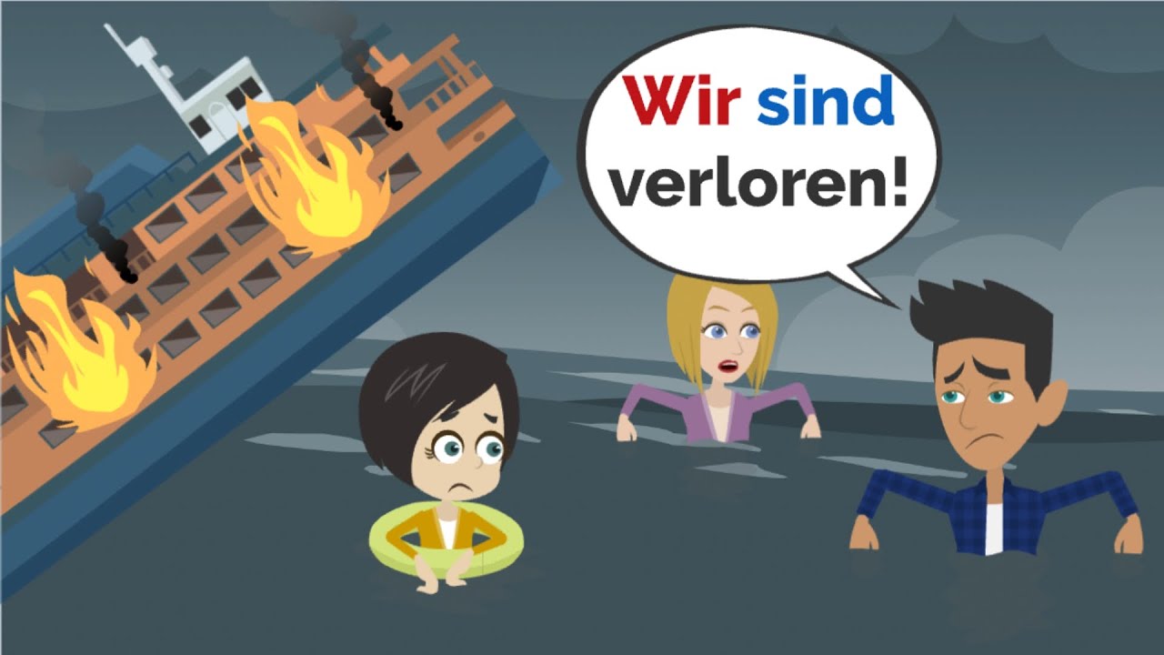 Lisas SCHIFF sinkt... | Deutsch lernen