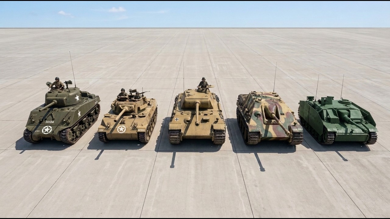 Every WW2 Tank Ranked &mdash; OVERRATED vs UNSTOPPABLE
