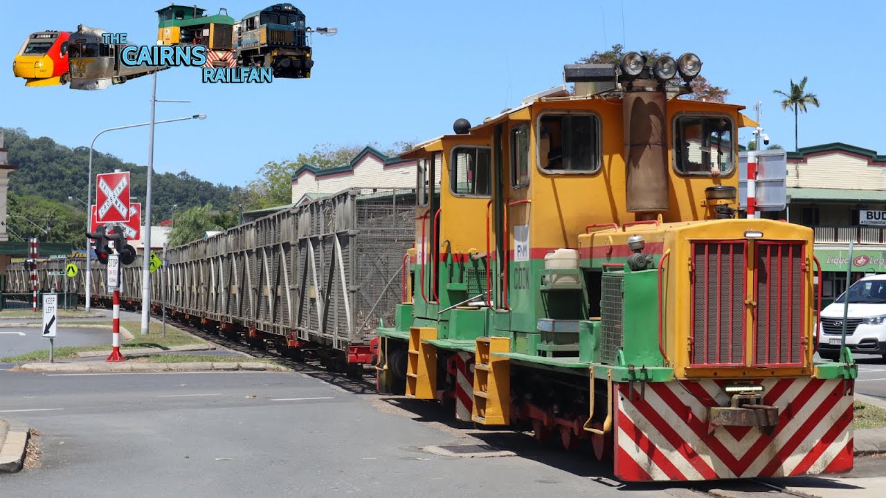 Mossman Mill Cane Train Action on Finally, a Sunny day! | The Cairns Railfan